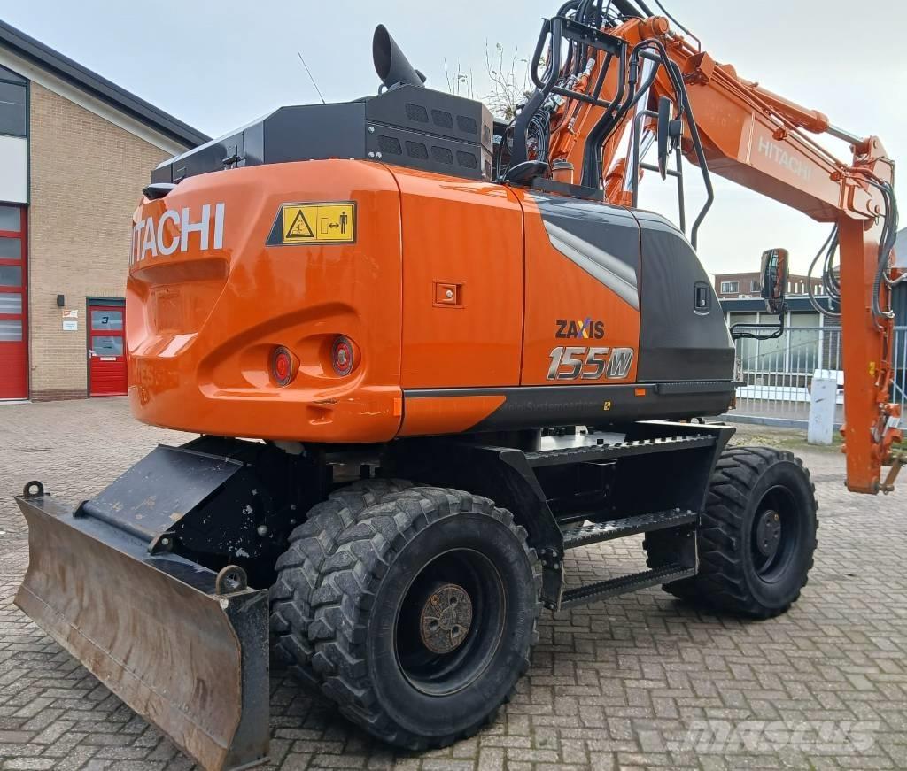 Hitachi ZX155W-7 ホイール式油圧ショベル（パワーショベル・ユンボ・バックホー）