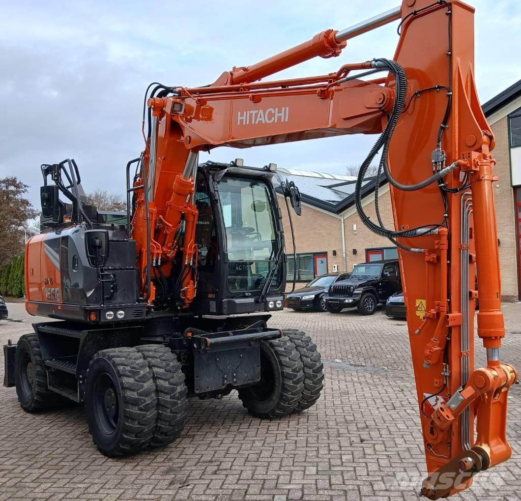 Hitachi ZX155W-7 ホイール式油圧ショベル（パワーショベル・ユンボ・バックホー）