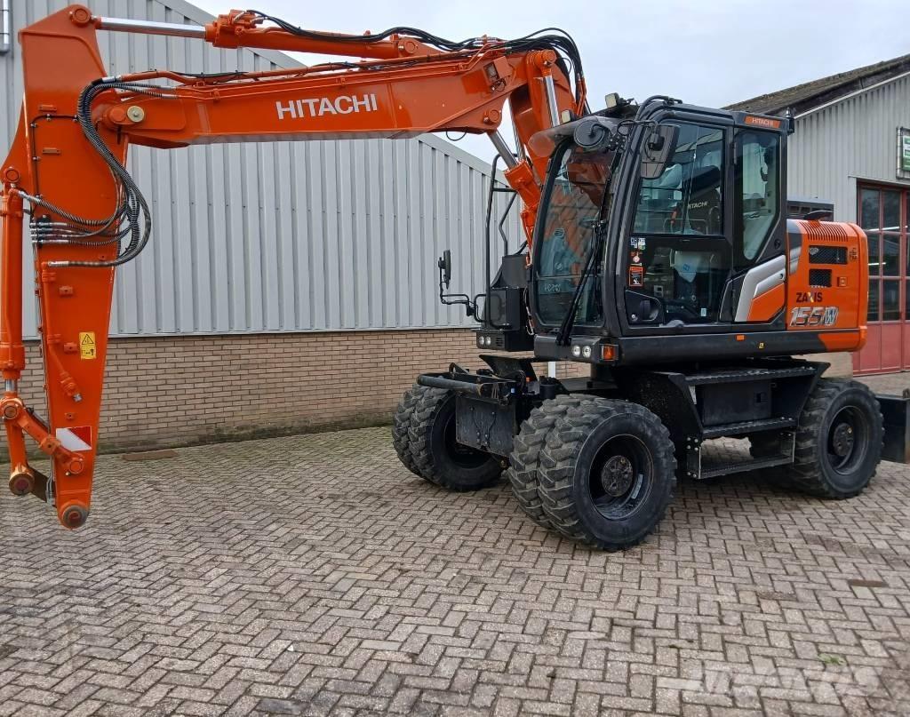 Hitachi ZX155W-7 ホイール式油圧ショベル（パワーショベル・ユンボ・バックホー）