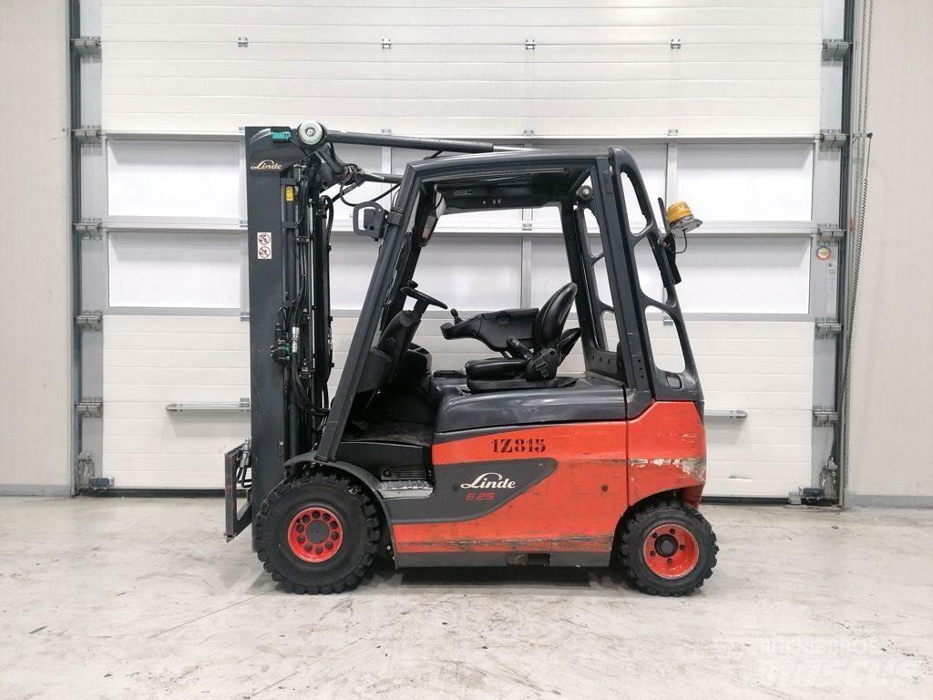 Linde E25-01 バッテリーフォークリフト