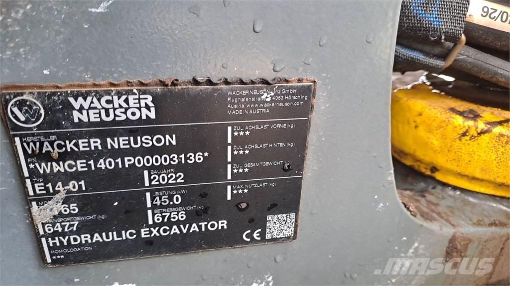 Wacker Neuson ET65 大型油圧ショベル12t以上（パワーショベル・ユンボ）