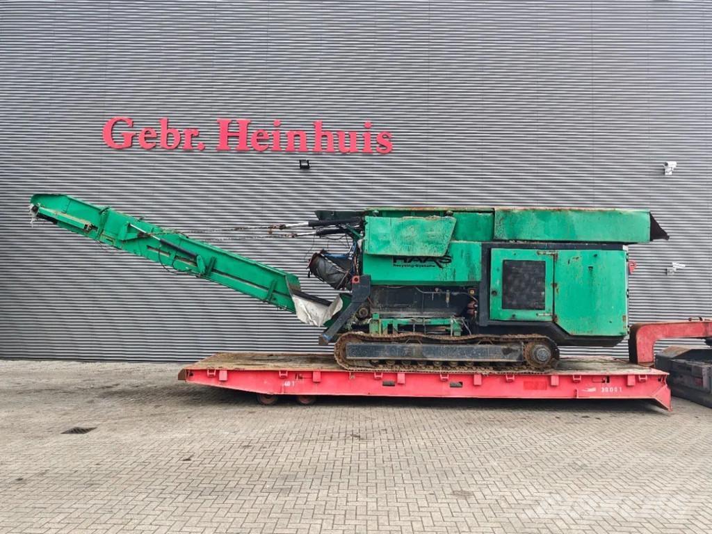 Haas 700x2000 廃棄物シュレッダー