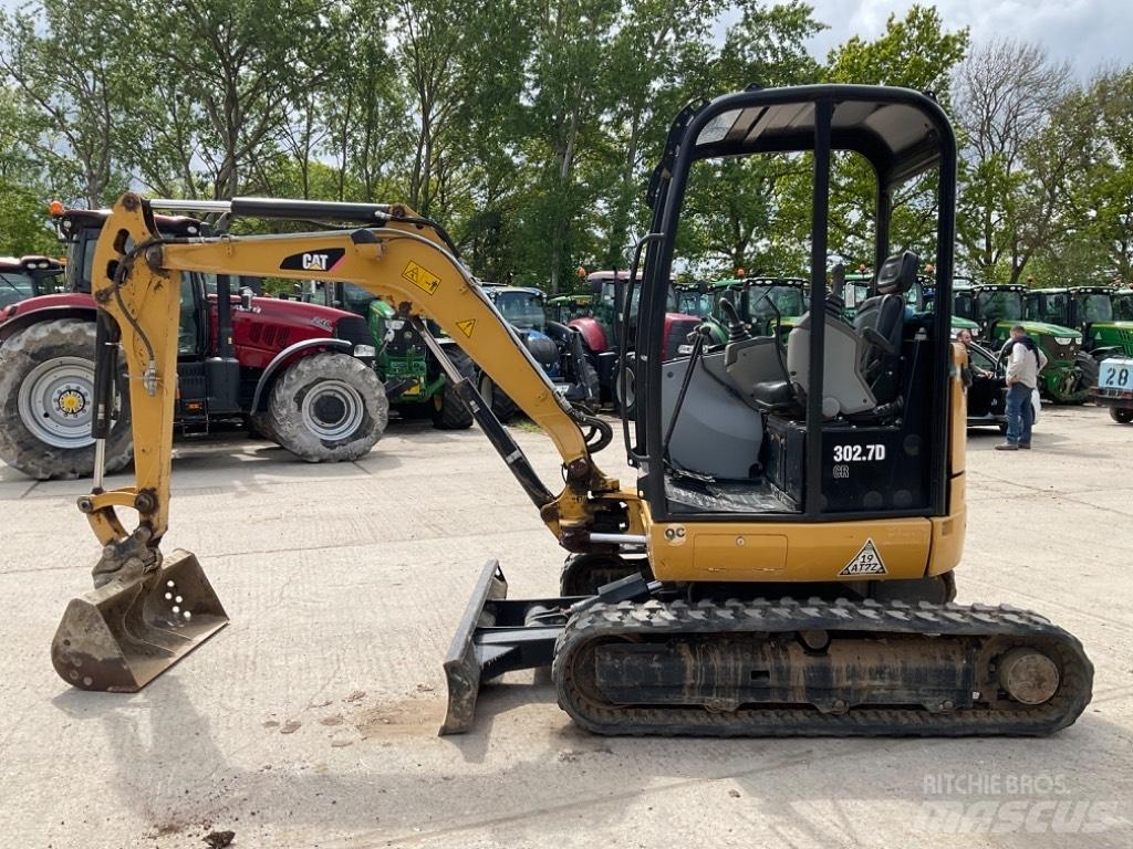 CAT 302.7 D CR ミニ油圧ショベル 7t以下（ミニユンボ・ミニディガー）