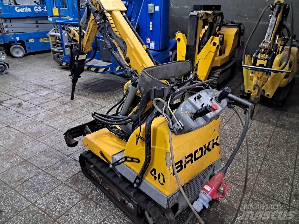 Brokk 40 ミニ油圧ショベル 7t以下（ミニユンボ・ミニディガー）