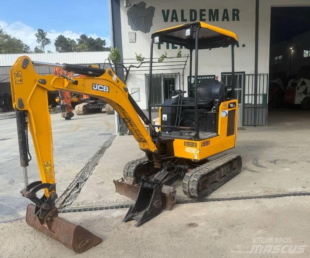 JCB 16 C-1 ミニ油圧ショベル 7t以下（ミニユンボ・ミニディガー）