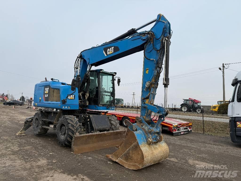 CAT M 318 F ホイール式油圧ショベル（パワーショベル・ユンボ・バックホー）