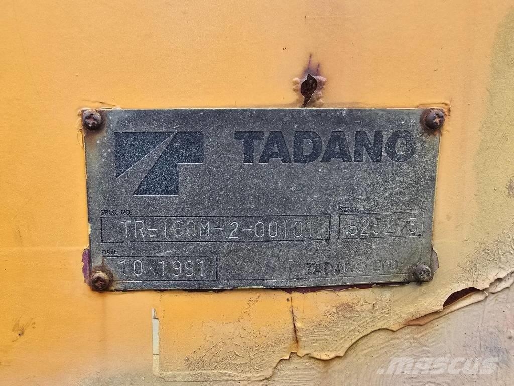 Tadano TR 160 M-2 ラフテレーンクレーン