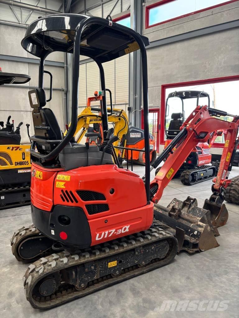 Kubota U 17-3 ミニ油圧ショベル 7t以下（ミニユンボ・ミニディガー）