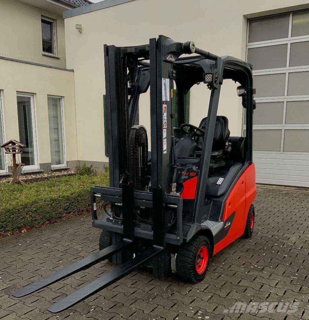 Linde H18T-01 LPGフォークリフト