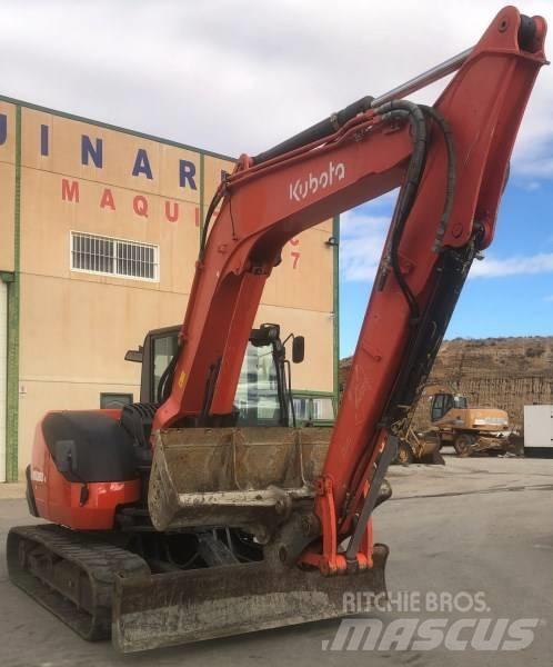 Kubota KX 080-4 中型油圧ショベル 7ｔ-12ｔ（ユンボ・パワーショベル・バックホー）