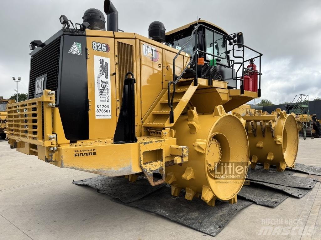 CAT 826 K 廃棄物コンパクター