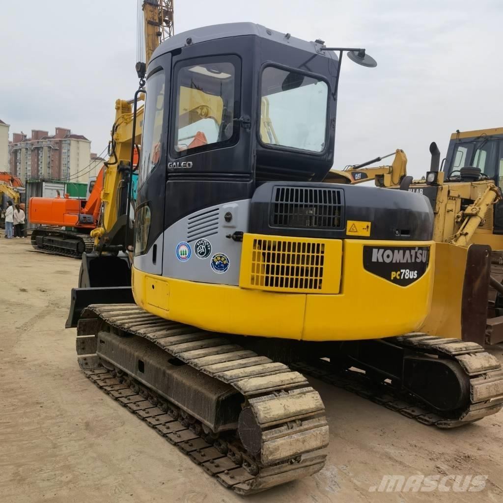 Komatsu PC78US-6 中型油圧ショベル 7ｔ-12ｔ（ユンボ・パワーショベル・バックホー）