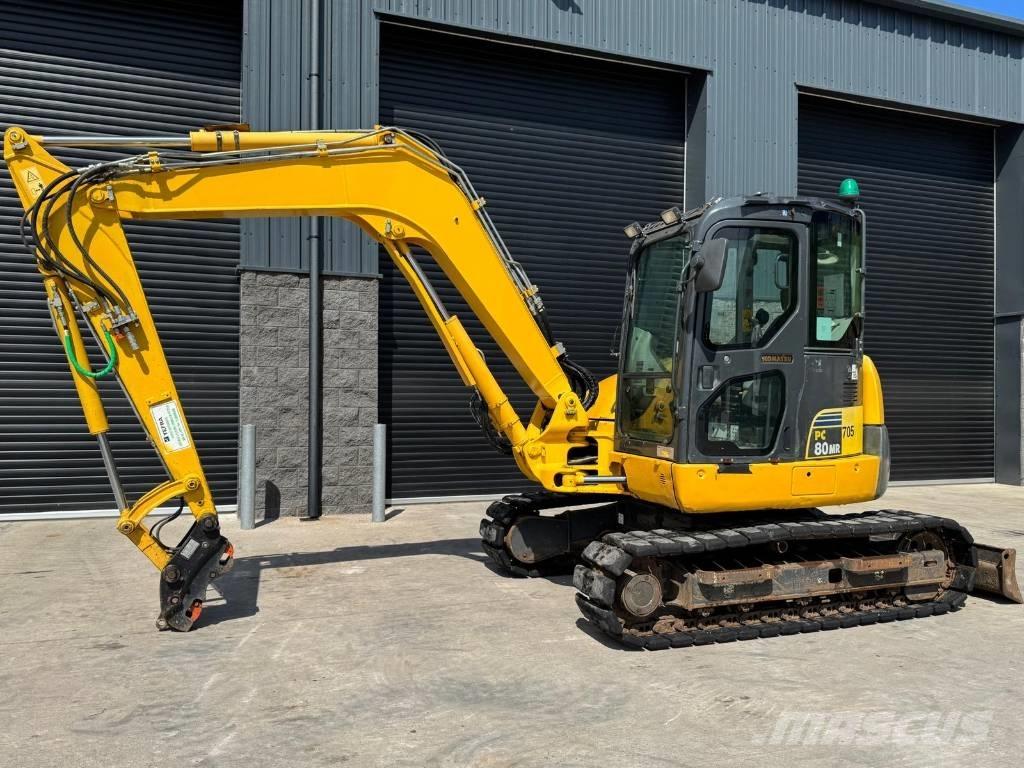 Komatsu PC 80 MR-3 中型油圧ショベル 7ｔ-12ｔ（ユンボ・パワーショベル・バックホー）