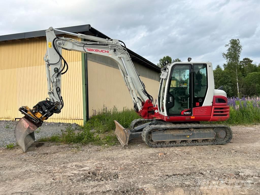 Takeuchi TB290 中型油圧ショベル 7ｔ-12ｔ（ユンボ・パワーショベル・バックホー）