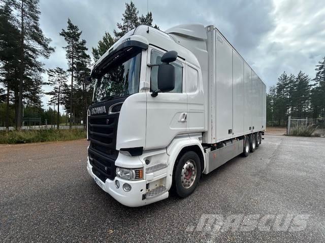 Scania R-serie ボックスボディー、ウイング、箱車