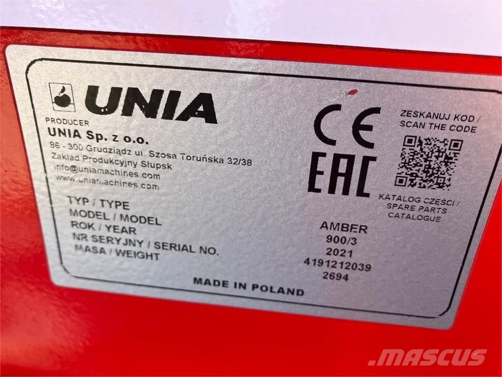 Unia Amber 900/3 ドリル