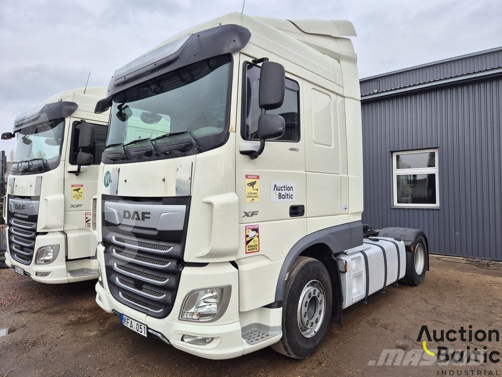 DAF XF 480 FT 中古トラクターヘッド | トレーラーヘッド