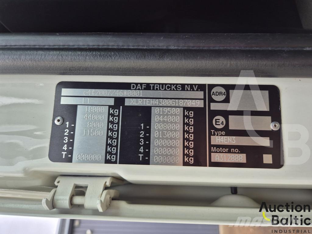 DAF XF 480 FT 中古トラクターヘッド | トレーラーヘッド