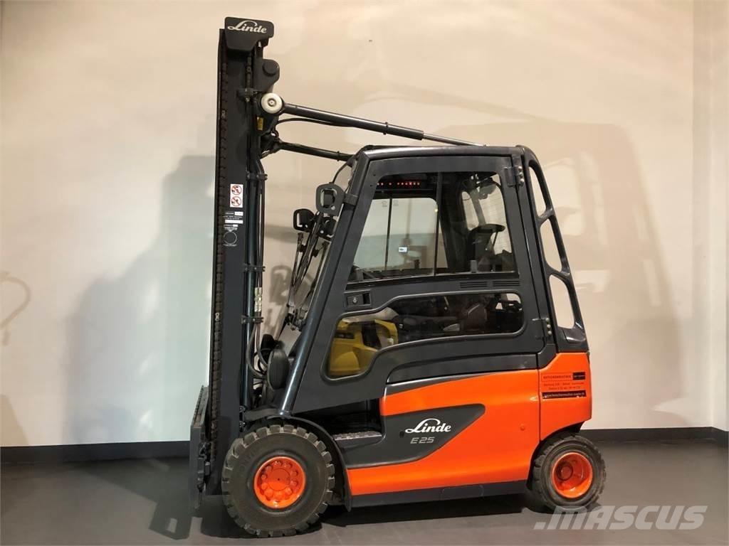 Linde E25-01 バッテリーフォークリフト
