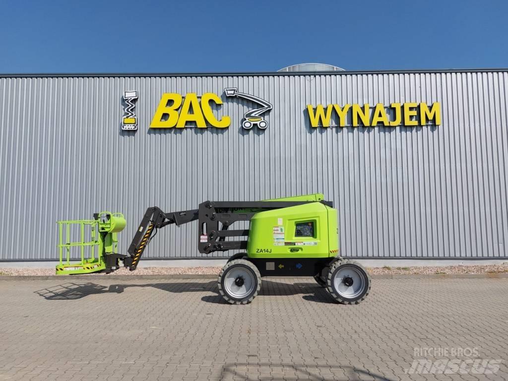 Zoomlion ZA14J ブームリフト　屈伸型