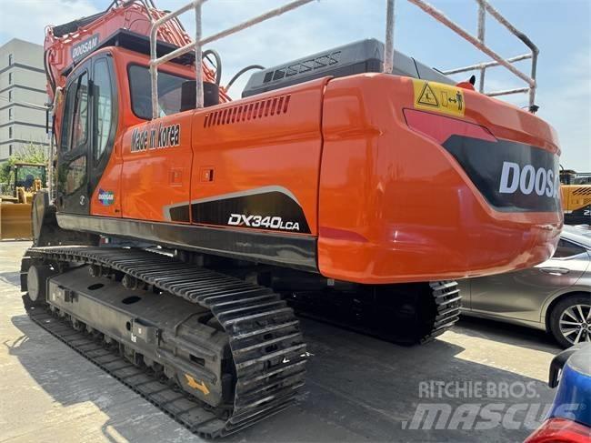 Doosan DX 340 LC 大型油圧ショベル12t以上（パワーショベル・ユンボ）