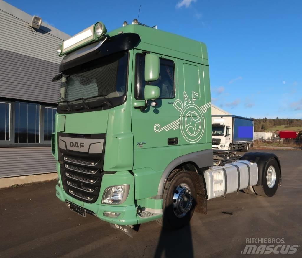 DAF XF 480 4x2 中古トラクターヘッド | トレーラーヘッド