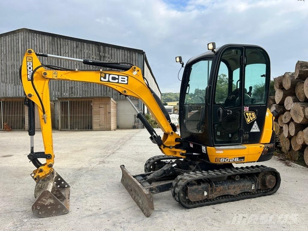 JCB 8026 CTS ミニ油圧ショベル 7t以下（ミニユンボ・ミニディガー）