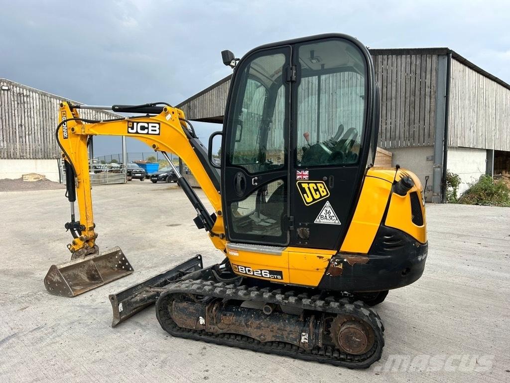 JCB 8026 CTS ミニ油圧ショベル 7t以下（ミニユンボ・ミニディガー）