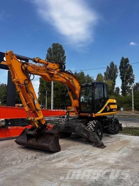 JCB JS 145 W ホイール式油圧ショベル（パワーショベル・ユンボ・バックホー）