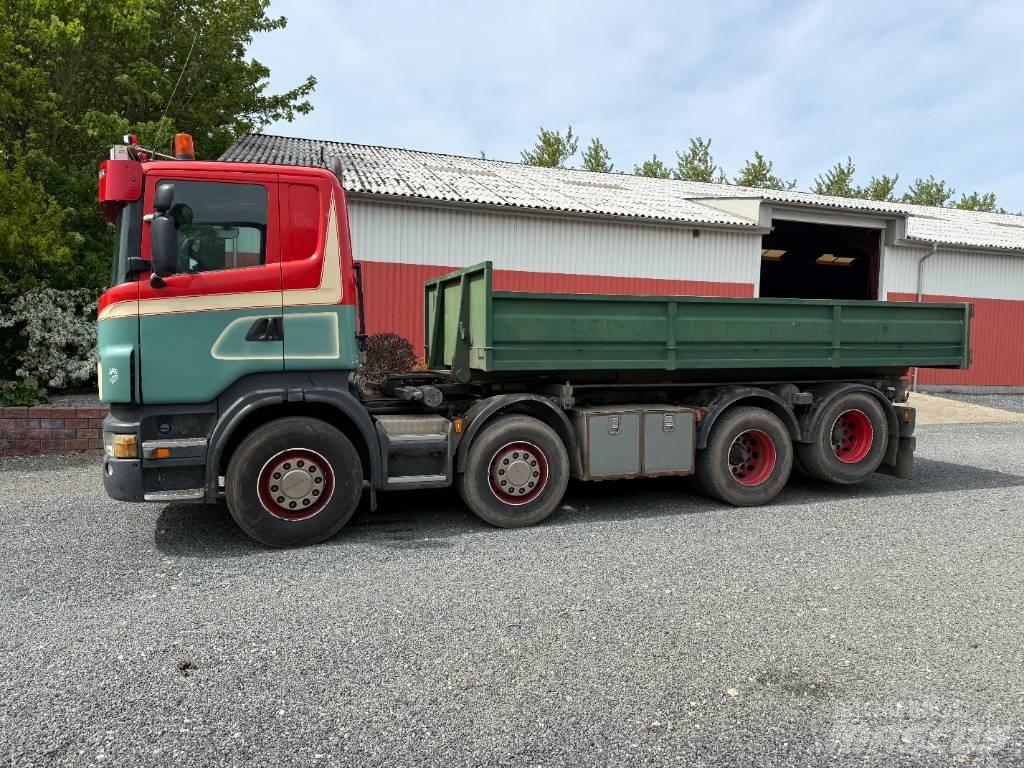 Scania R500 8x2 ケーブルリフト着脱式トラック