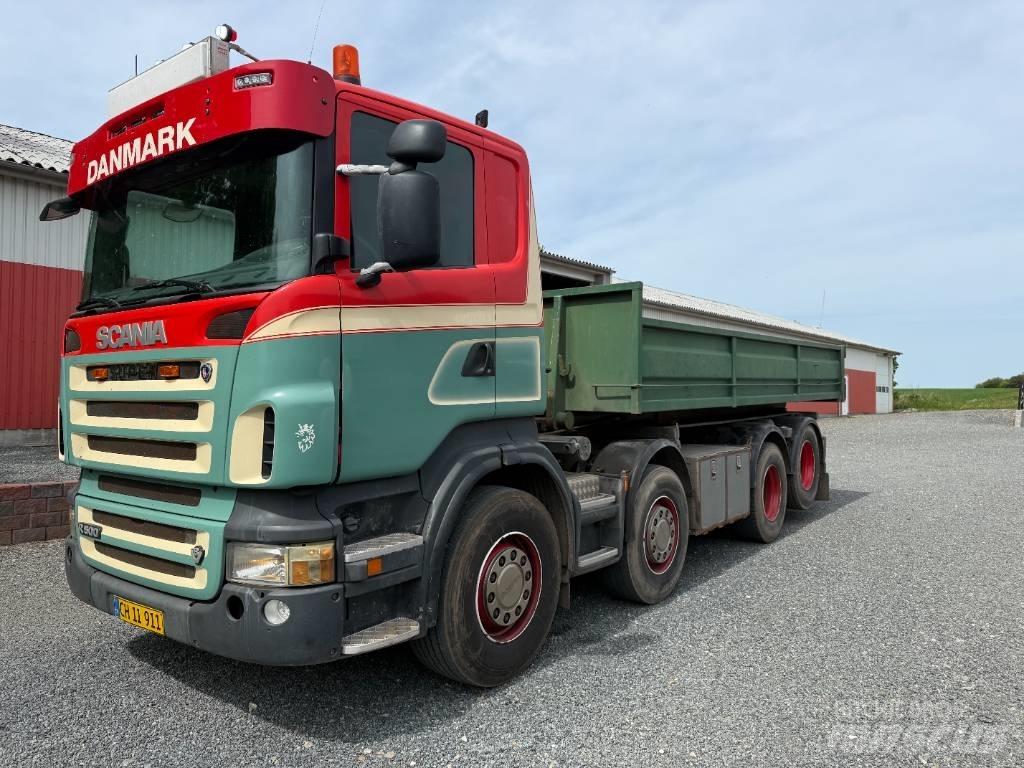 Scania R500 8x2 ケーブルリフト着脱式トラック