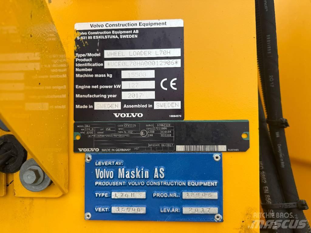 Volvo L 70 H ホイールローダー・タイヤショベル