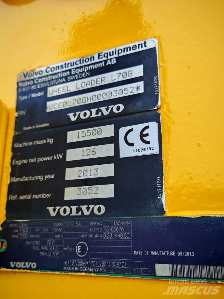 Volvo L 70 G ホイールローダー・タイヤショベル