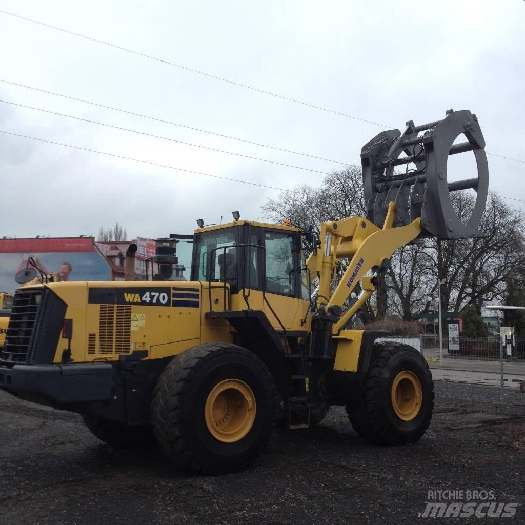 Komatsu WA 470-6 グラップル