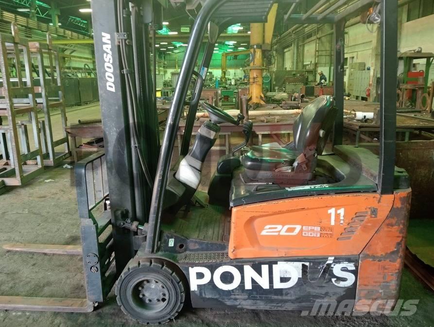 Doosan B 20 T-7 バッテリーフォークリフト