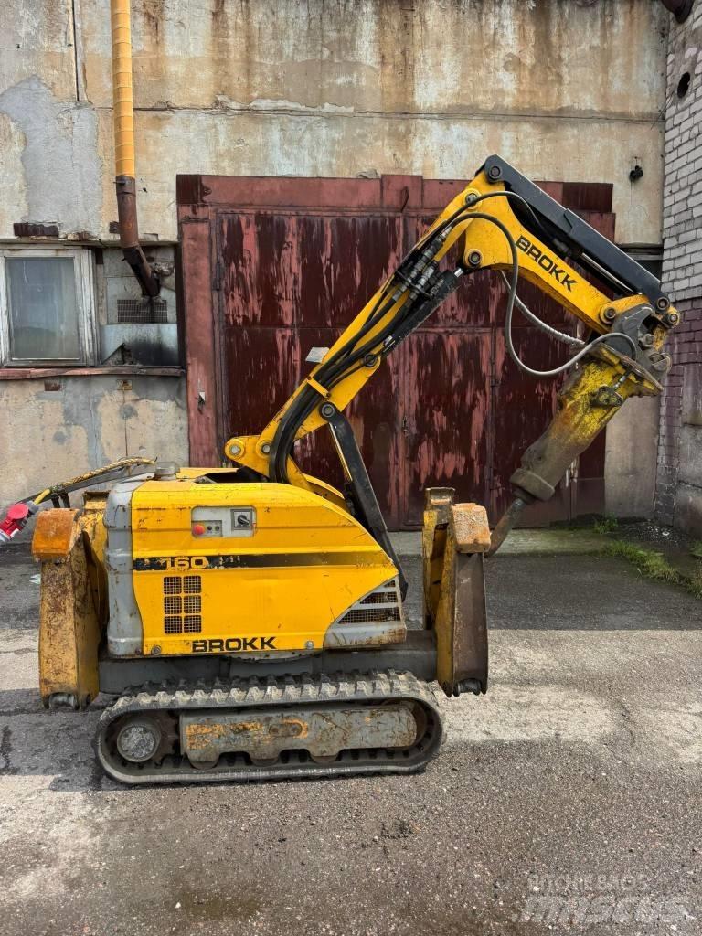 Brokk 160 解体油圧ショベル