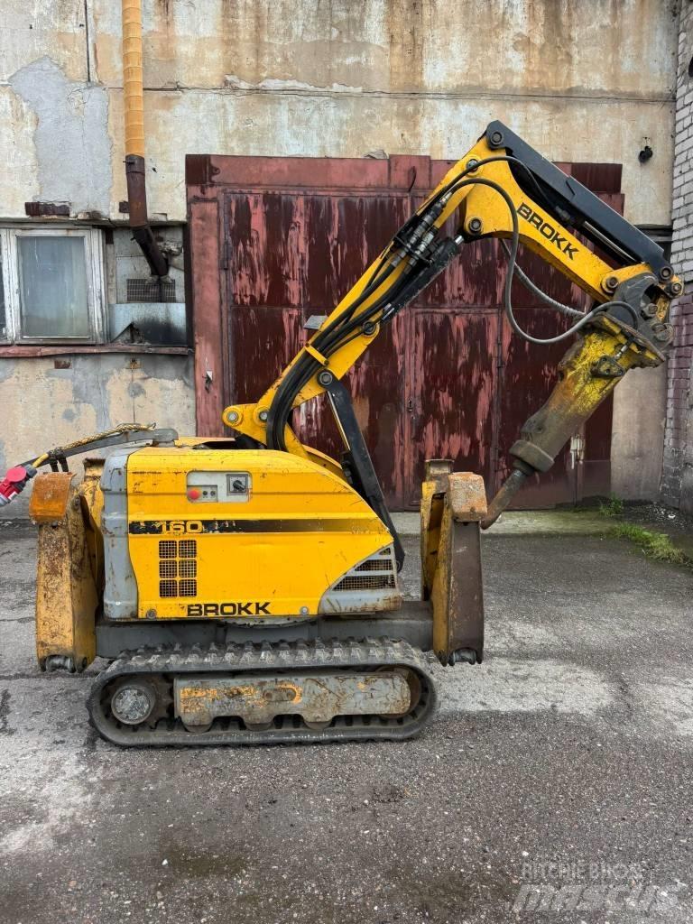 Brokk 160 解体油圧ショベル