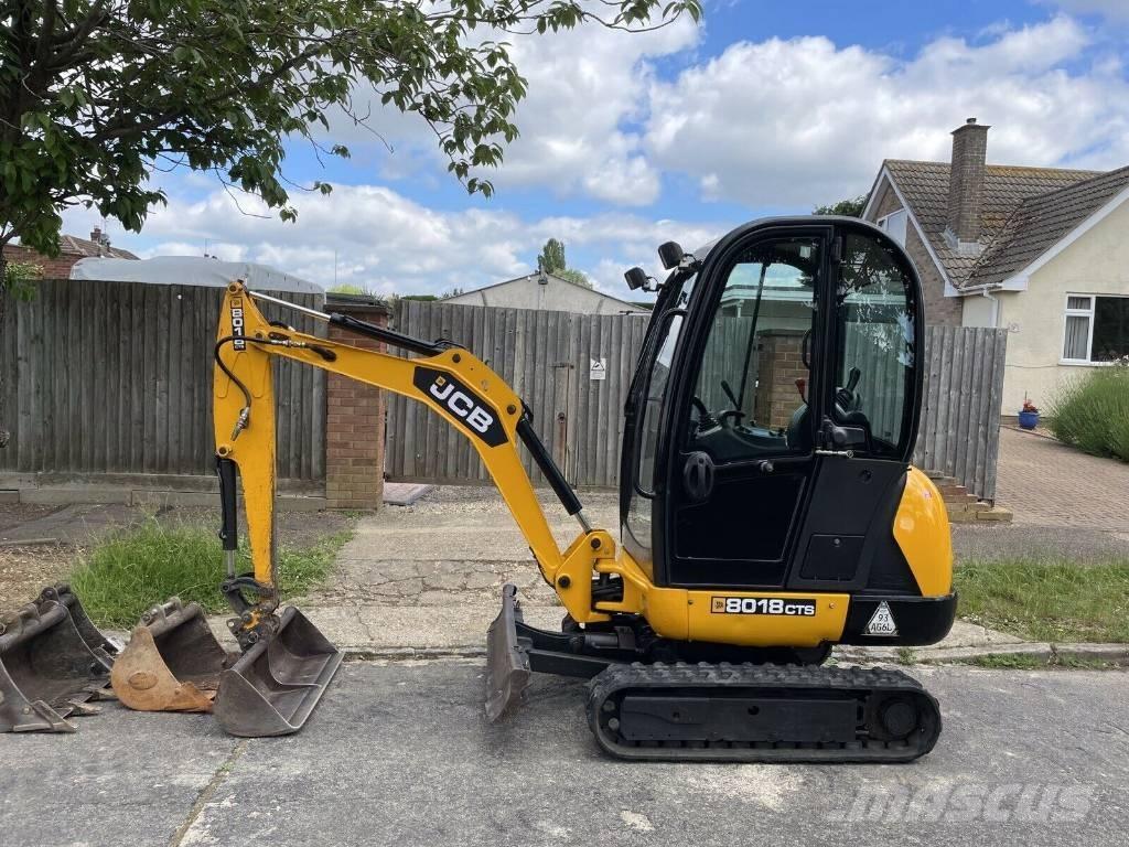 JCB 8018 CTS ミニ油圧ショベル 7t以下（ミニユンボ・ミニディガー）