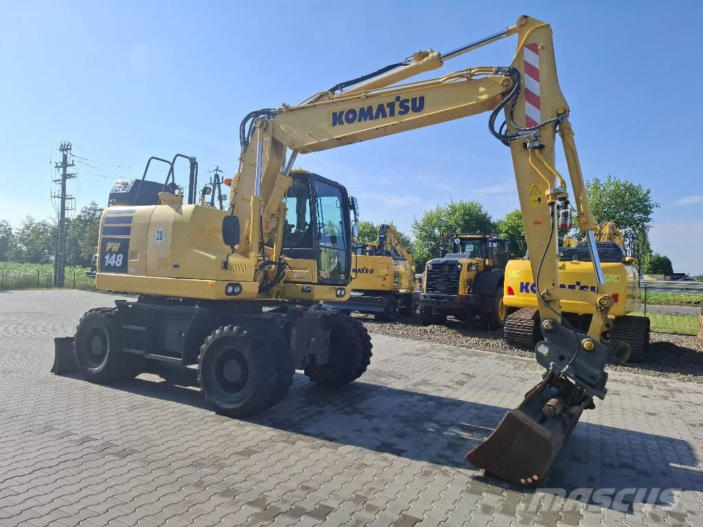 Komatsu PW 148-11 ホイール式油圧ショベル（パワーショベル・ユンボ・バックホー）