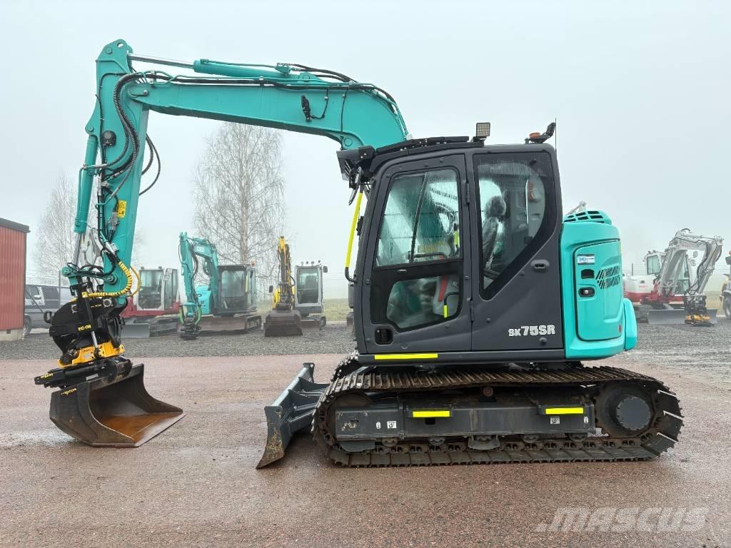 Kobelco SK75SR-7 中型油圧ショベル 7ｔ-12ｔ（ユンボ・パワーショベル・バックホー）