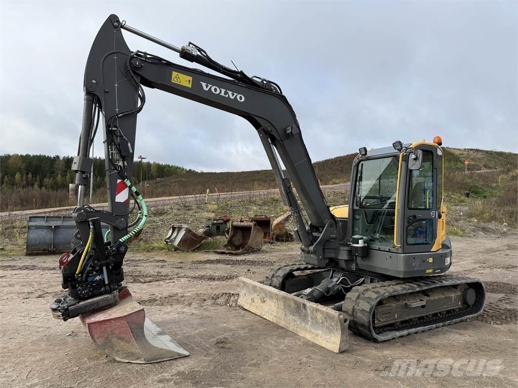 Volvo ECR88 D 中型油圧ショベル 7ｔ-12ｔ（ユンボ・パワーショベル・バックホー）