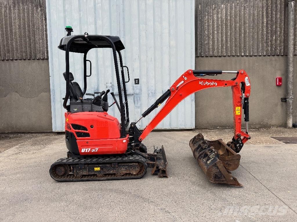 Kubota U 17 ミニ油圧ショベル 7t以下（ミニユンボ・ミニディガー）