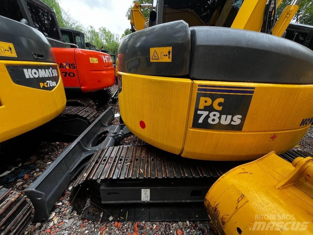 Komatsu PC 78 US 中型油圧ショベル 7ｔ-12ｔ（ユンボ・パワーショベル・バックホー）