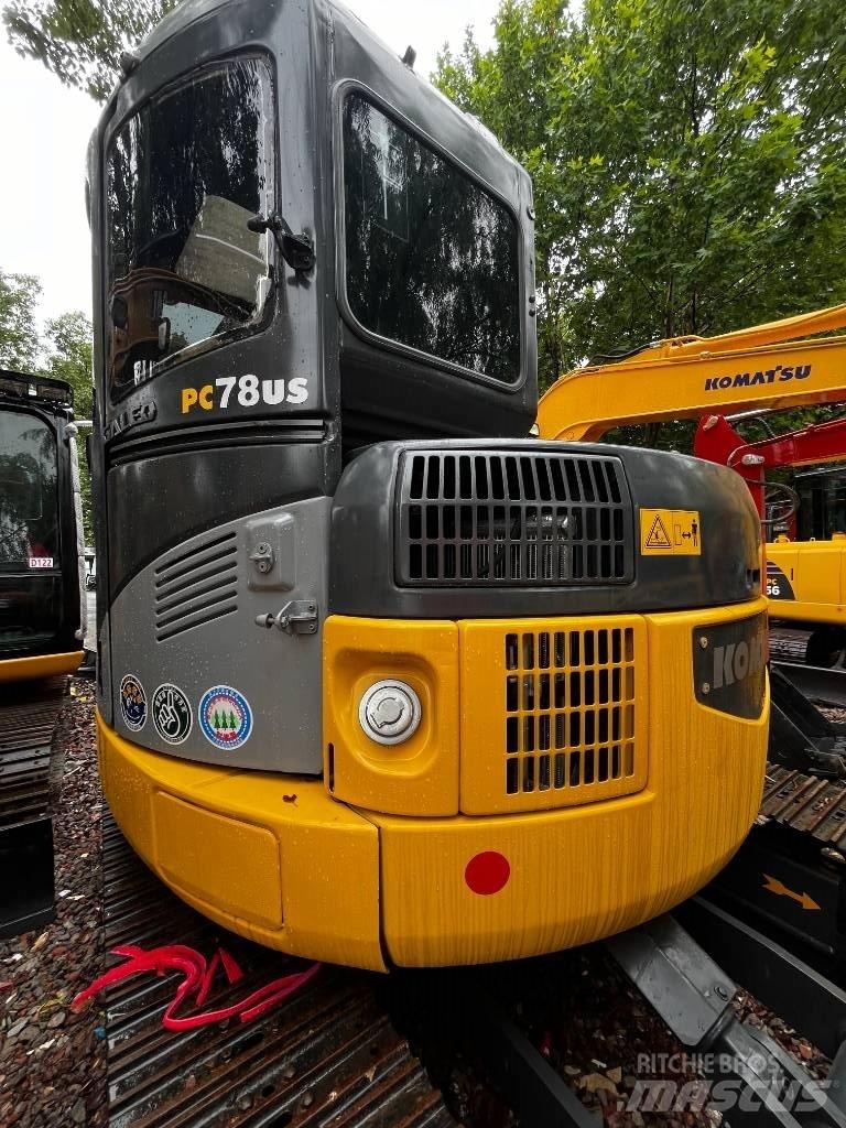 Komatsu PC 78 US 中型油圧ショベル 7ｔ-12ｔ（ユンボ・パワーショベル・バックホー）