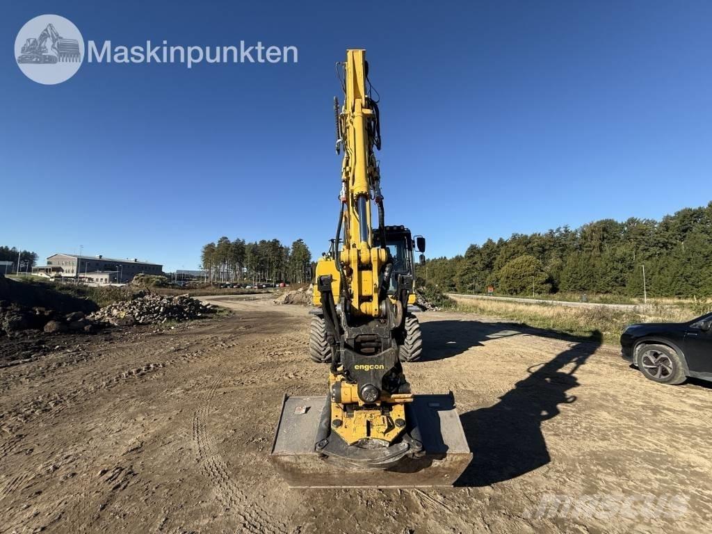 Komatsu PW 160 ホイール式油圧ショベル（パワーショベル・ユンボ・バックホー）
