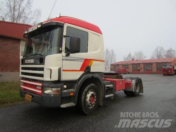 Scania P124 4X2 3700 中古トラクターヘッド | トレーラーヘッド