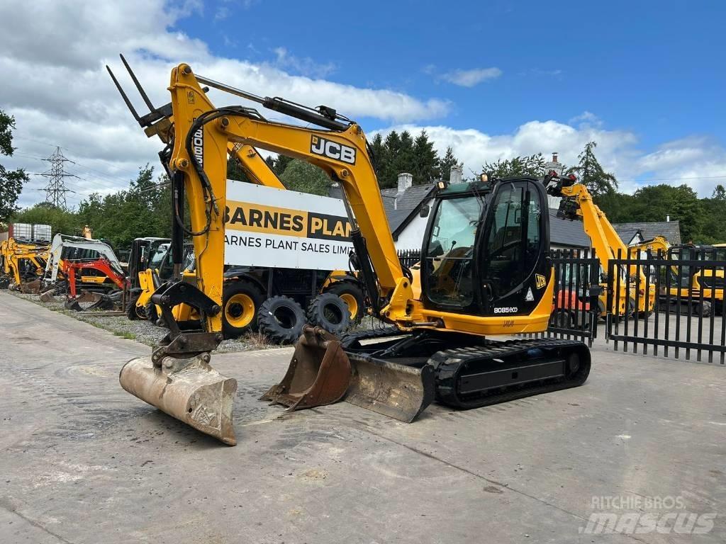JCB 8085 ZTS 中型油圧ショベル 7ｔ-12ｔ（ユンボ・パワーショベル・バックホー）