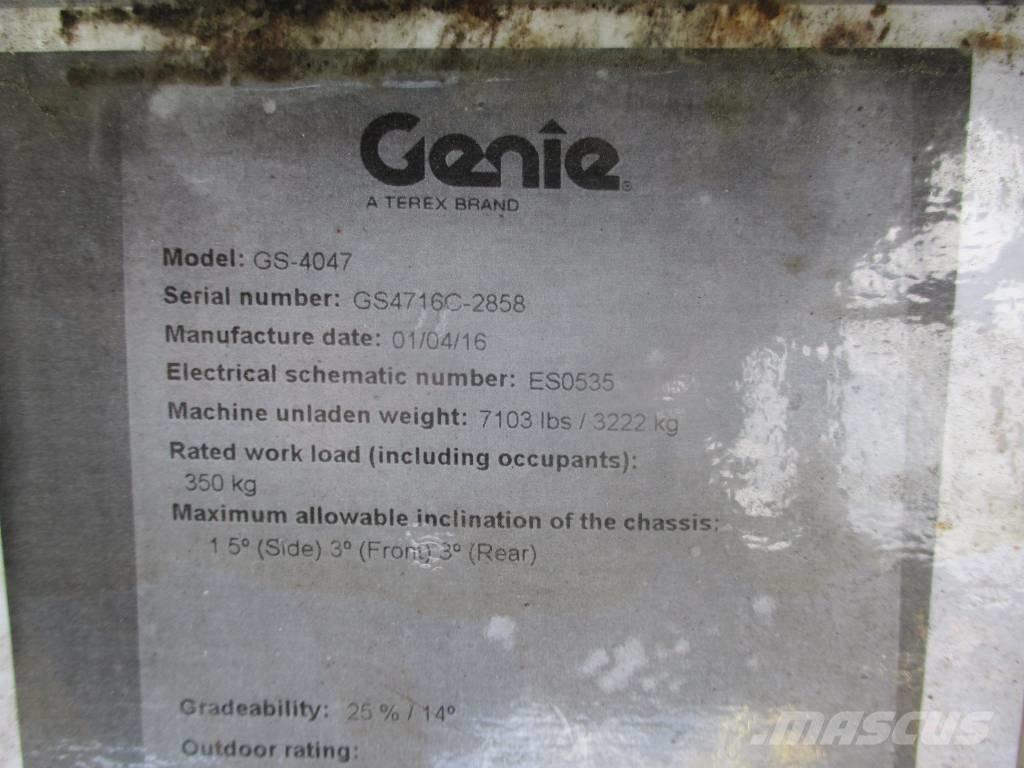 Genie GS 4047 シザースリフト