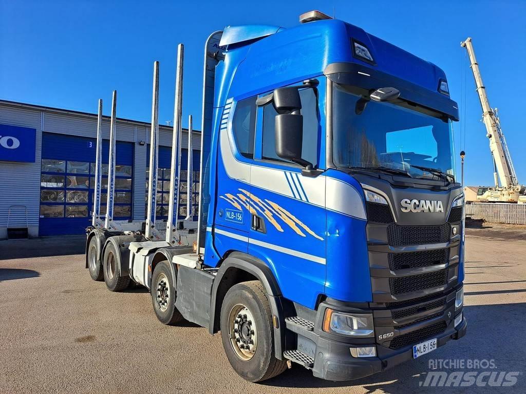 Scania S-serie 木材トラック