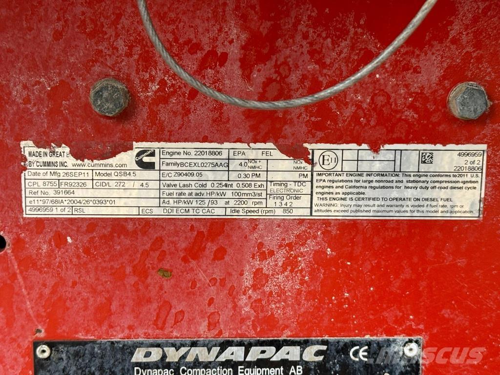 Dynapac CA302 PD 振動ローラ